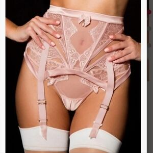 Honey Birdette Heidi blush Waspie M